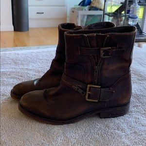 Dark Brown Treasure & Bond Boots